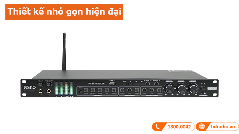 Vang cơ Neko DK500 thiết kế nhỏ gọn