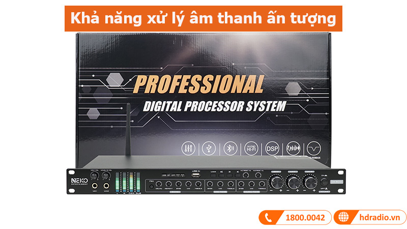 Vang cơ Neko DK500 xử lý âm thanh ấn tượng