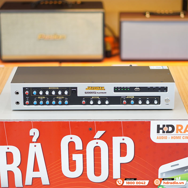Vang Cơ Jarguar S2000 AF Platinum (2025) 4CH, Bluetooth 5.0, Reverb, Echo-11