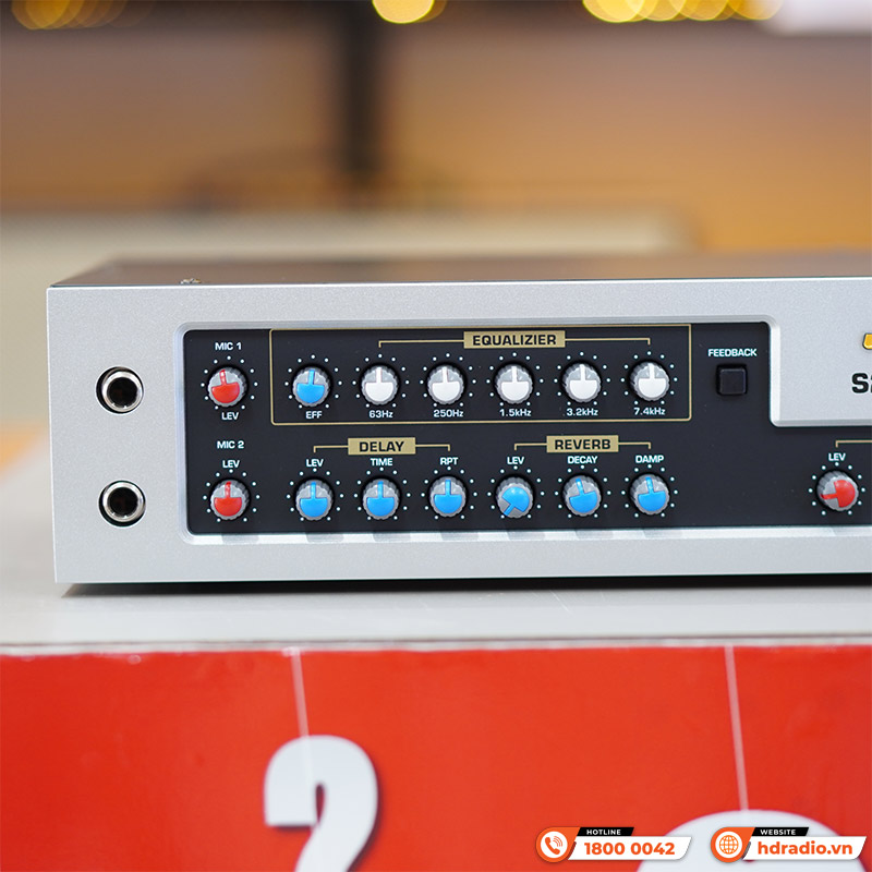 Vang Cơ Jarguar S2000 AF Platinum (2025) 4CH, Bluetooth 5.0, Reverb, Echo-4