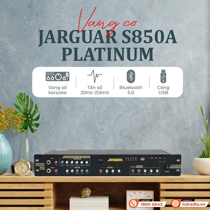 vang cơ Jarguar S850A Platinum