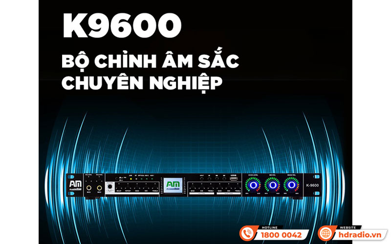 Reverb Vang cơ AM K9600
