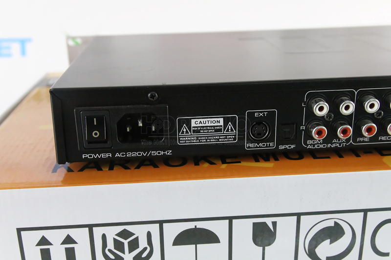 Mixer Digital AM K890 đầu vào