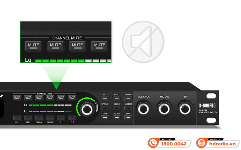 Vang số AM K999 Pro