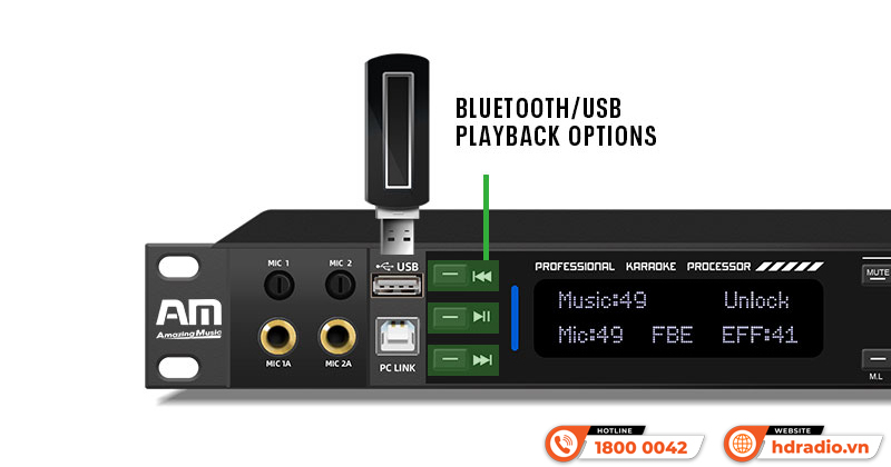 Vang số AM K999 Pro