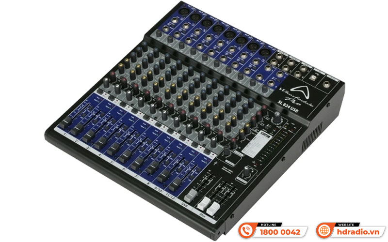 Bàn Mixer Wharfedale SL824USB