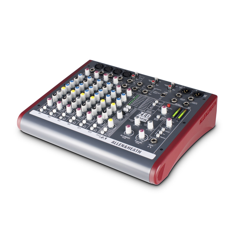Bàn mixer Allen & Heath ZED-10FX 4 Mic/Line Input, 2 Stereo Input