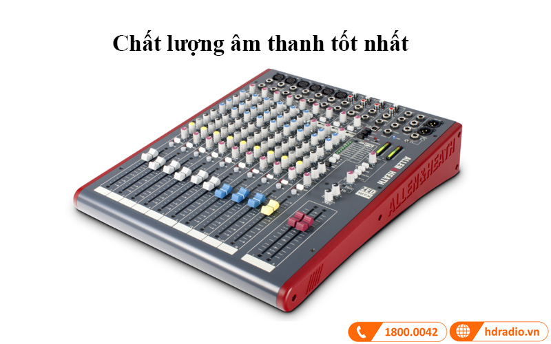 am thanh ban mixer allen heath zed 12fx