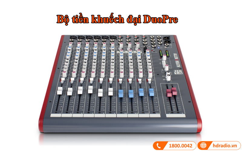 bo tien khuech dai ban mixer Allen Heath ZED 1402