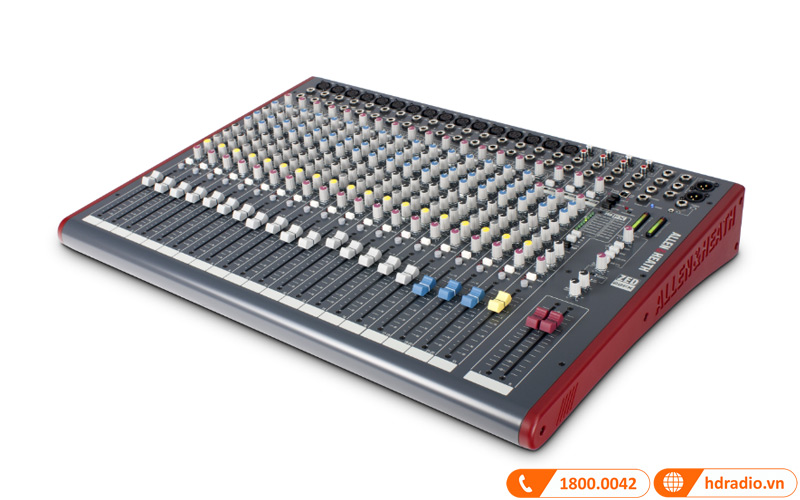 danh gia chi tiet ban mixer allen heath zed 22fx