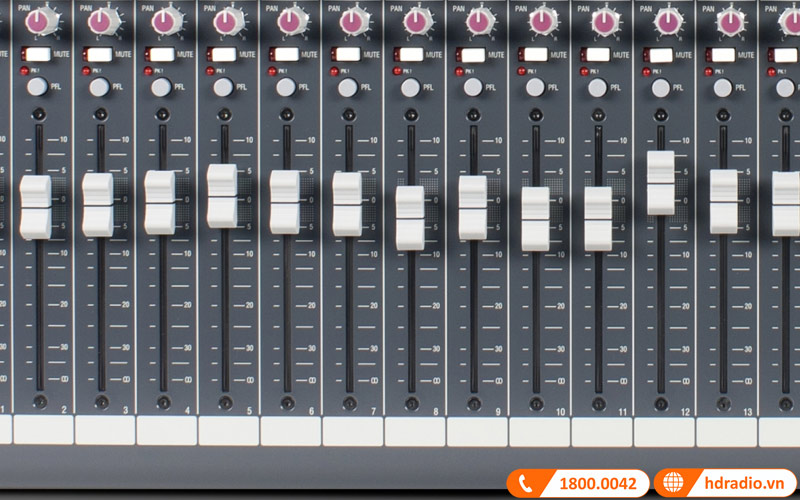 fader ban mixer allen heath zed 22fx