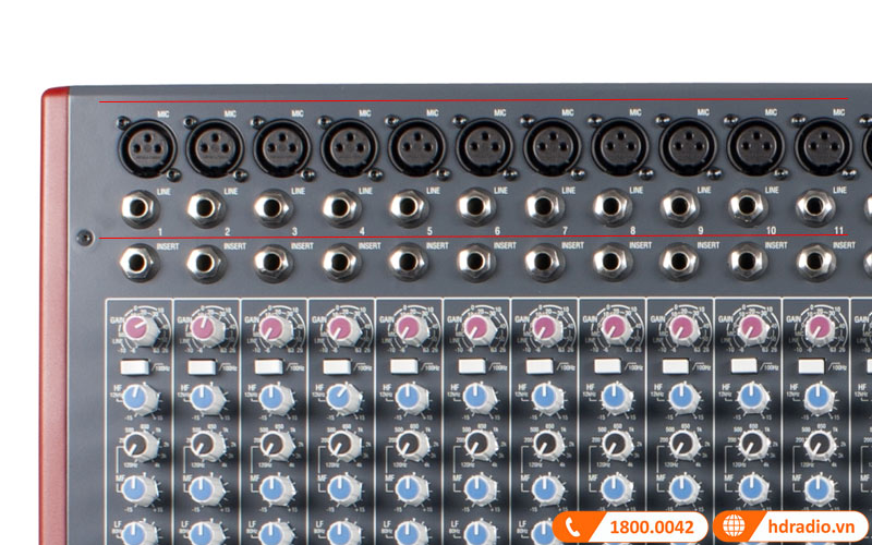 cong mic/line ban mixer allen heath zed-22fx