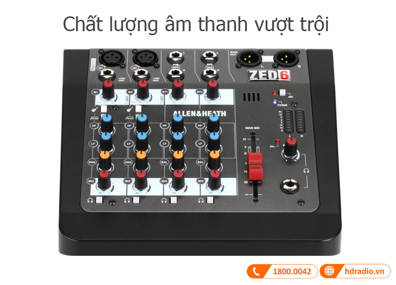 Allen & Heath ZED-6