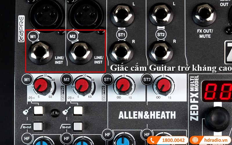 giac cam guitar tro khang cao