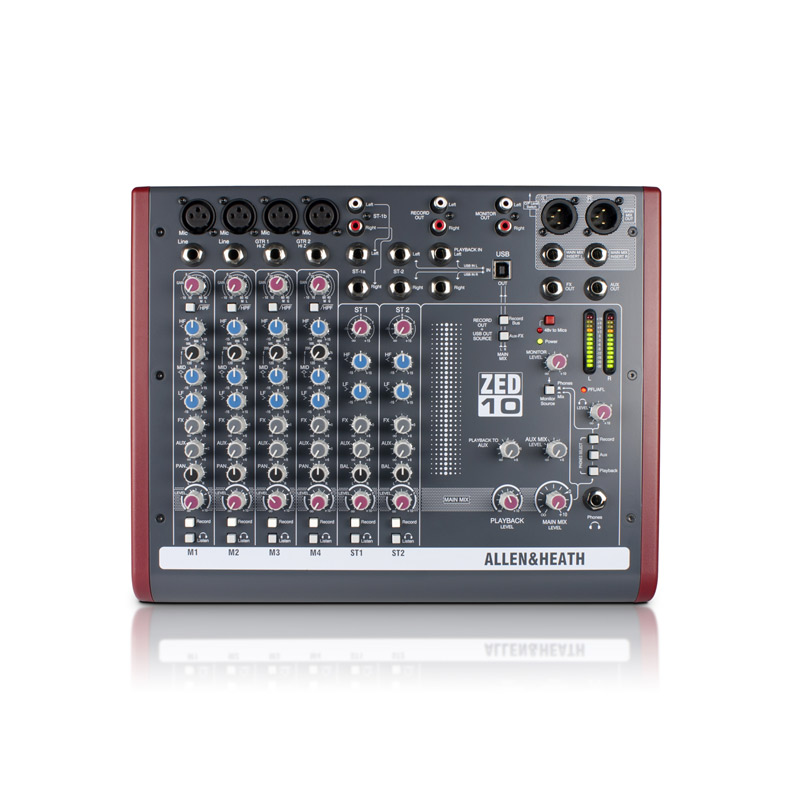Bàn mixer Allen & Heath Zed1002 6 Inputs, 2 Bus