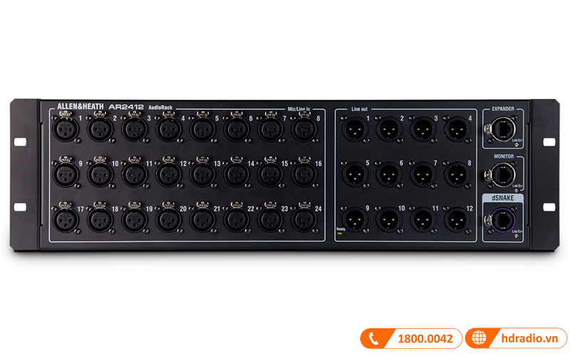 Mixer Allen & Heath AR2412, 12 đầu ra-1