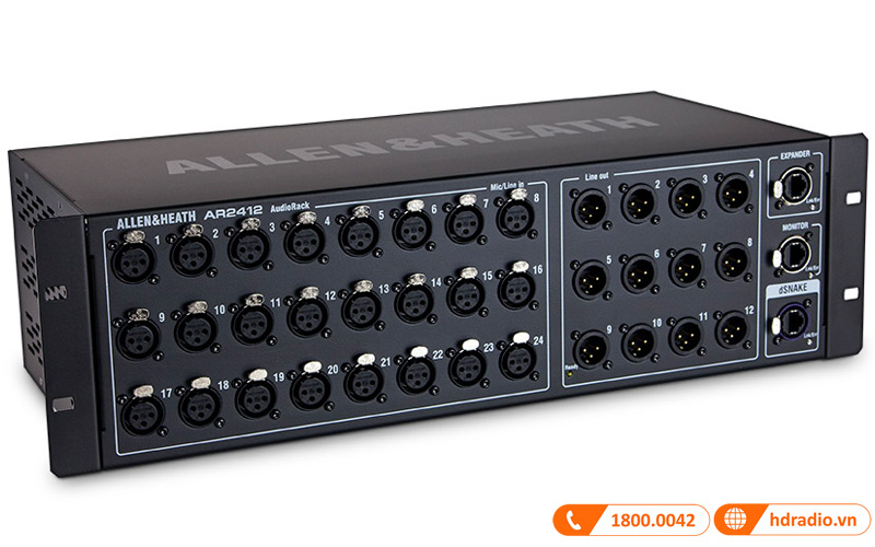 Mixer Allen & Heath AR2412, 12 đầu ra-2