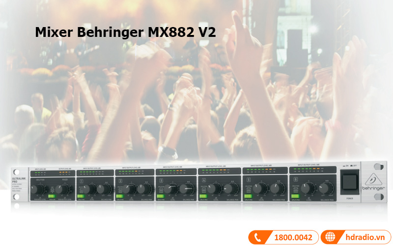 mixer Behringer mx882 v2