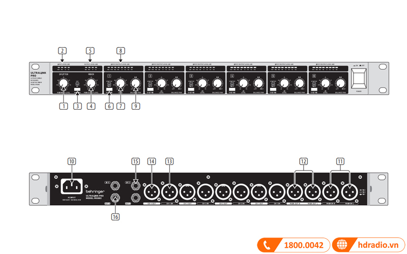 Thiet ke mixer Bmixer Behringer mx882 v2
