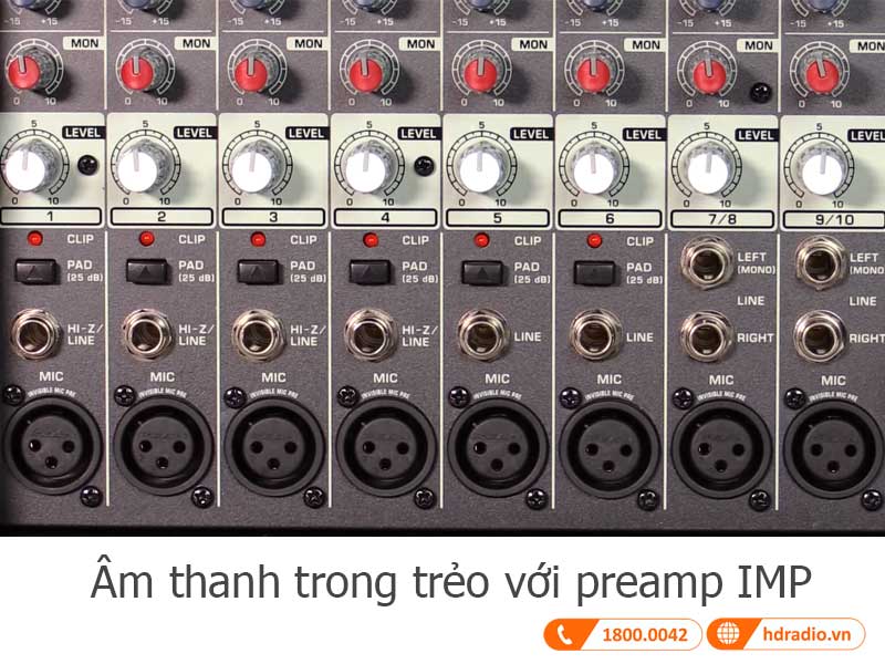 Tinh nang Behringer PMP2000D