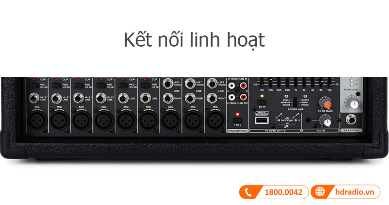 Ket noi Behringer PMP2000D