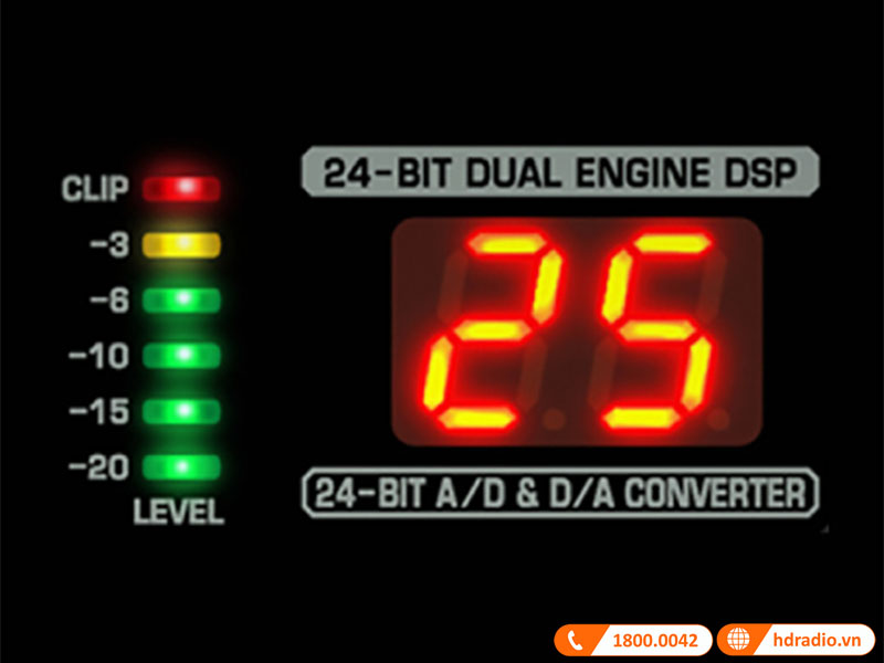Bộ xử lý Multi-FX kỹ thuật số tích hợp