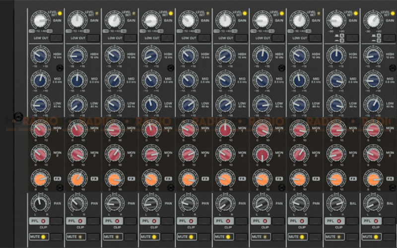 8 tiền khuếch đại micro XENYX chất lượng cao