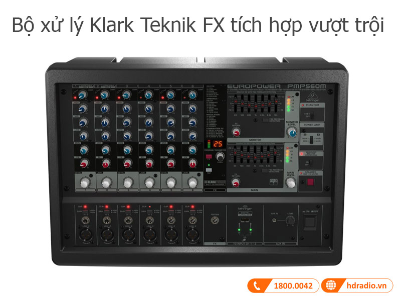 Tinh nang Behringer PMP560M