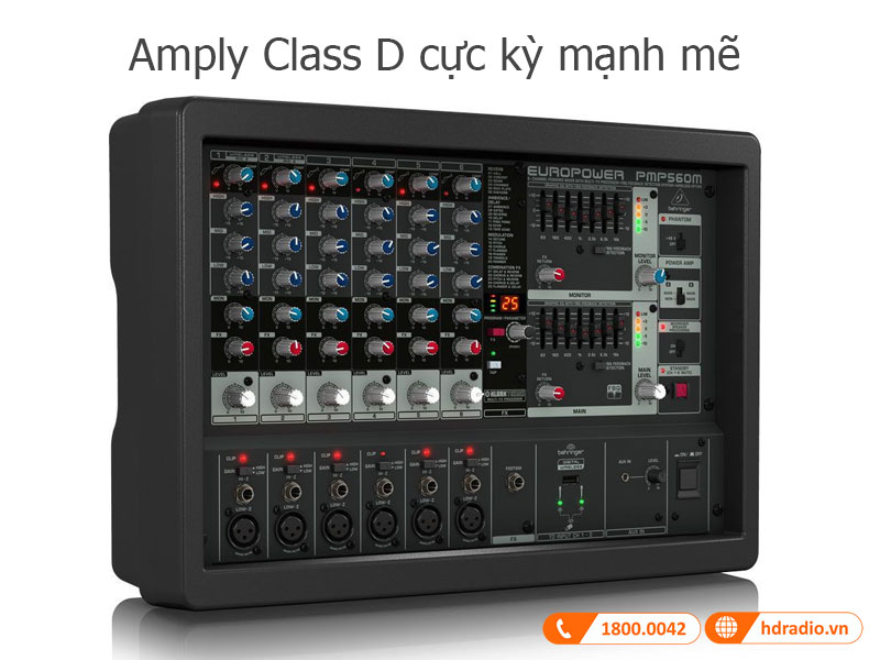 Tinh nang Behringer PMP560M