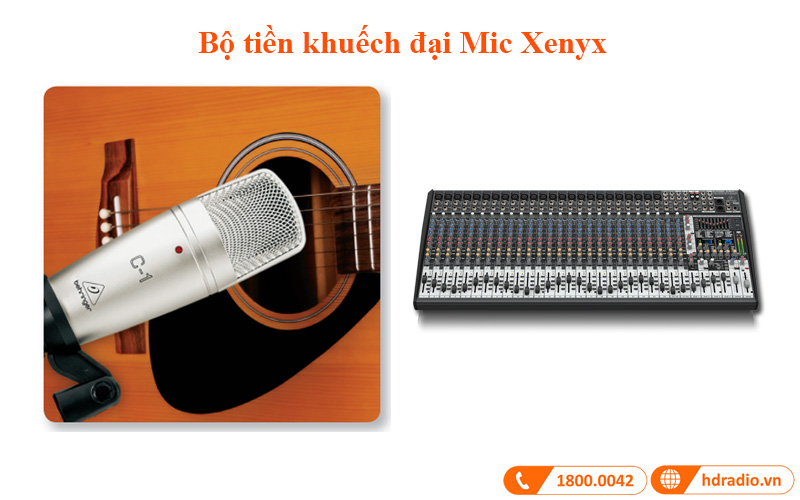 Bàn mixer Behringer SX3242FX bo tien khuech dai mic xenyx
