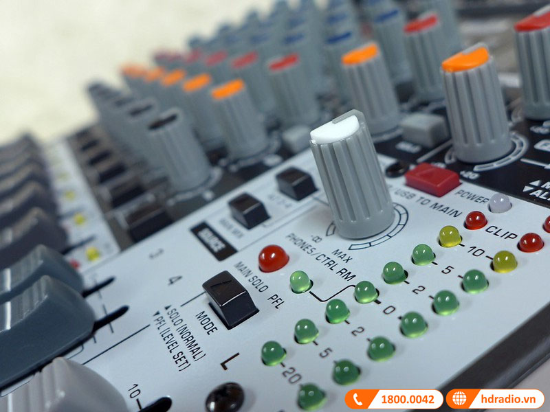 Chức năng đèn LED trên tất cả các kênh