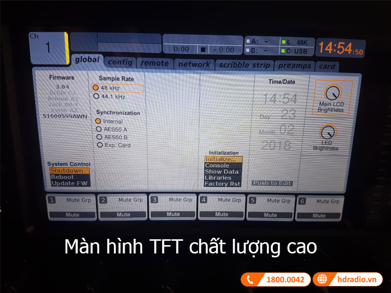 Thiet ke Behringer X32 RACK