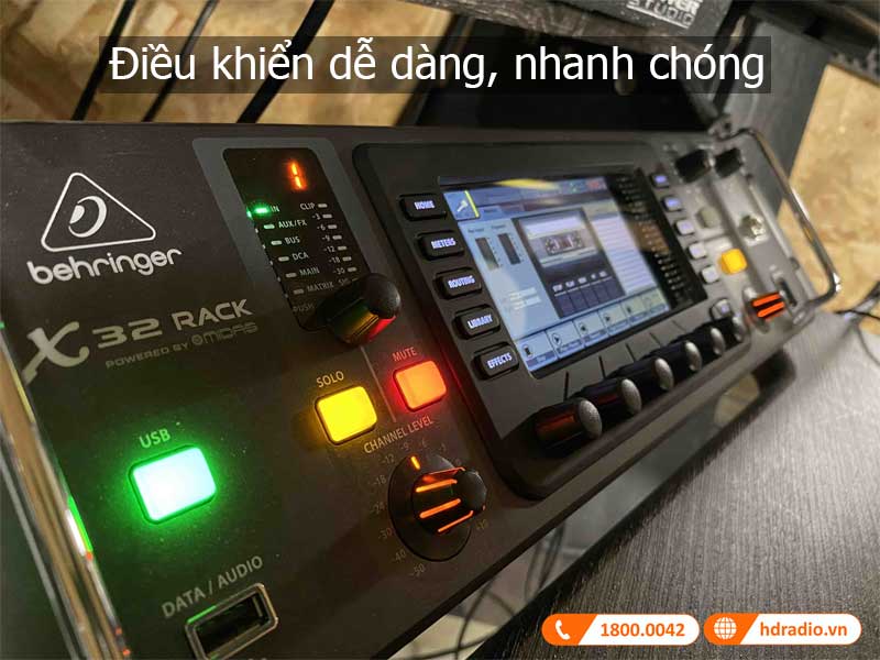 Dieu khien Behringer X32 RACK