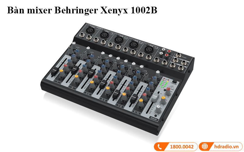 danh gia ban mixer behringer xenyx 1002b
