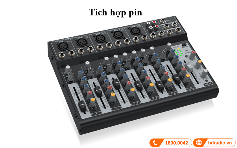 pin ban mixer behringer xenyx 1002b
