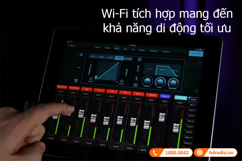 Tinh nang Behringer XR16 X AIR