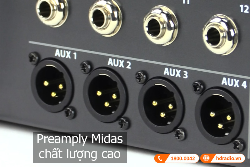 Tinh nang Behringer XR16 X AIR