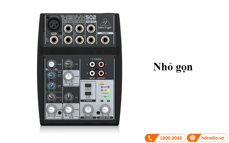 ban mixer Behringer Xenyx 502 nho gon ban mixer Behringer Xenyx 502 nho gon