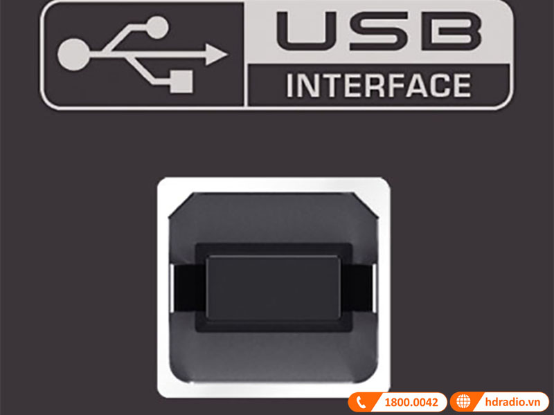 Cổng USB ghi âm chất lượng cao