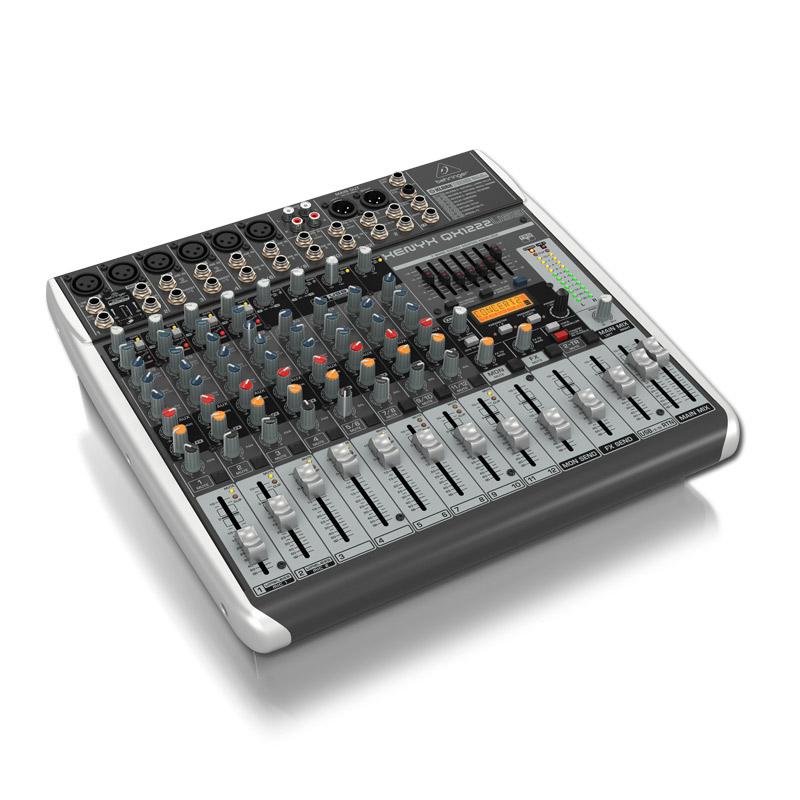Bàn Mixer Behringer Xenyx QX 1222 USB, 16 Inputs, Analog