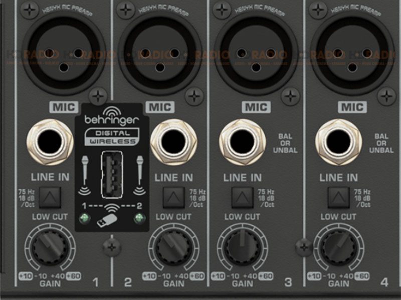 4 tiền khuếch đại Mic XENYX hiện đại