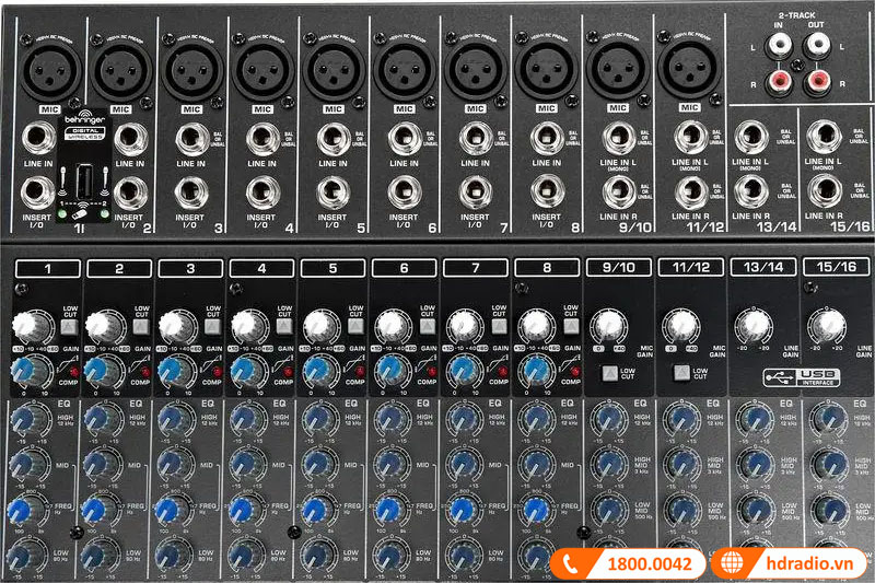 bộ tiền khuếch đại XENYX Mic