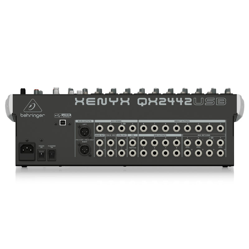 Bàn mixer Behringer Xenyx QX2442USB, 4/2 Bus, 24 Đầu Vào-3