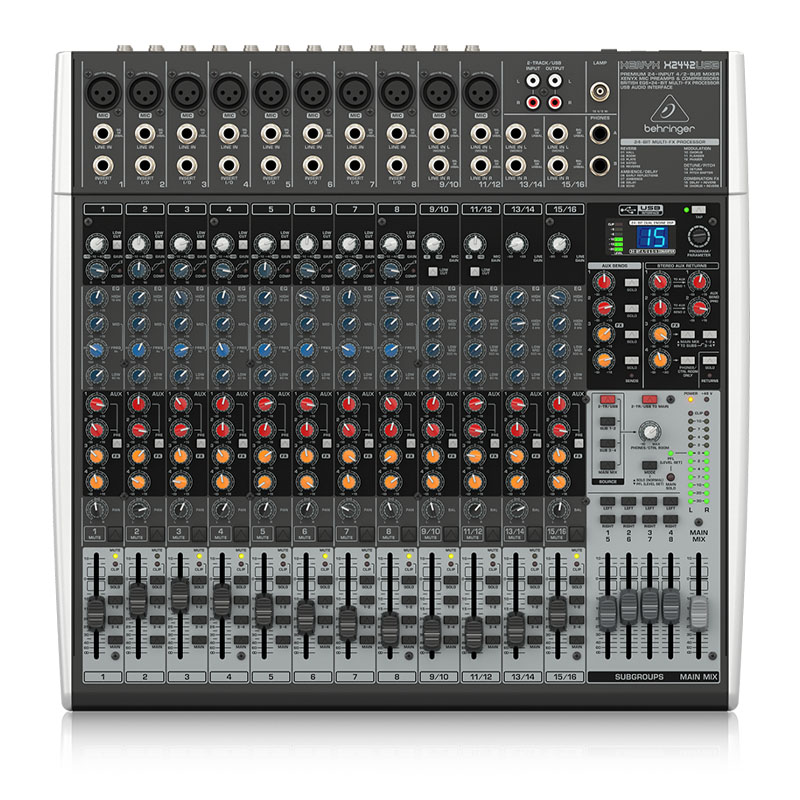 Bàn mixer Behringer Xenyx X2442USB, 24 kênh đầu vào