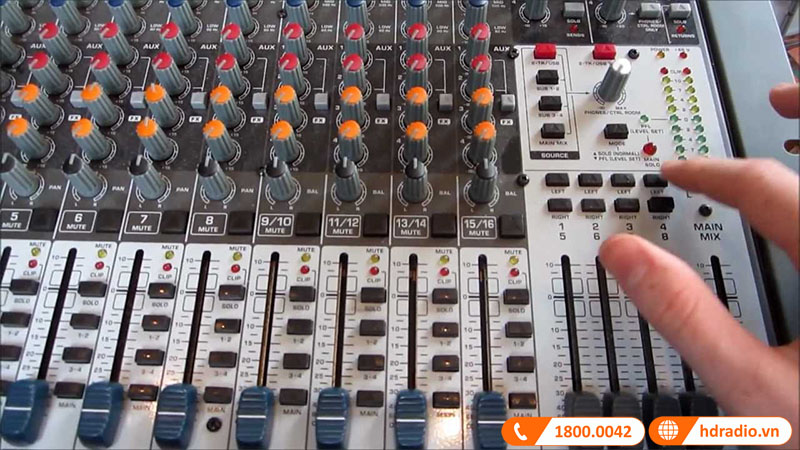 xây dựng 3 dải kênh EQ