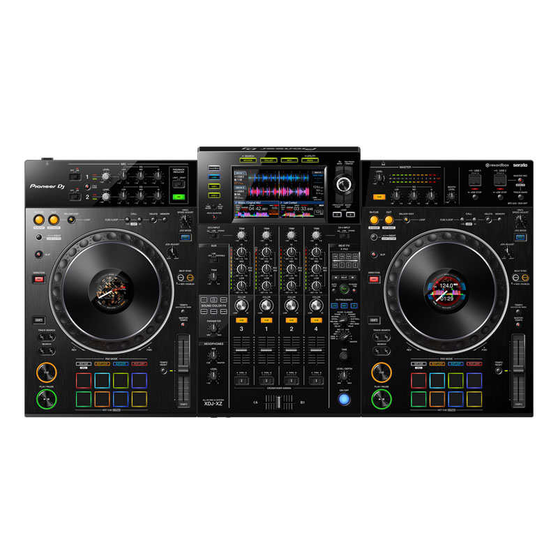 Bàn DJ Pioneer XDJ-XZ, Rekordbox, Serato DJ, 4 kênh, màn cảm ứng 7 inch, 13kg, Mới