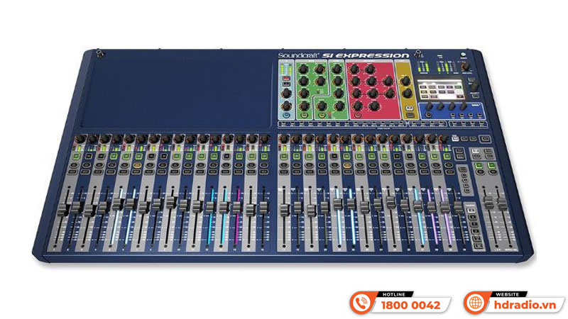 Thiết kế Bàn mixer Soundcraft Si Expression 3