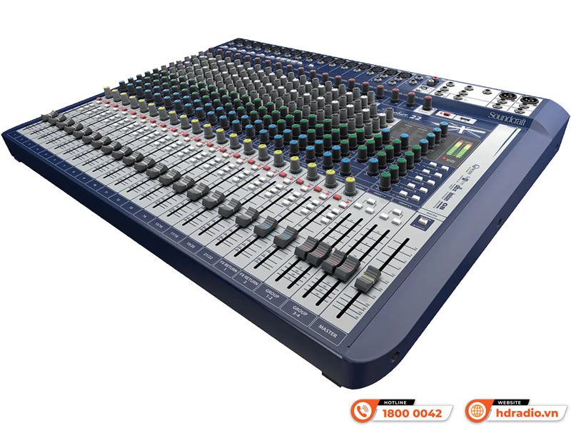 Bàn Mixer Soundcraft Signature 22