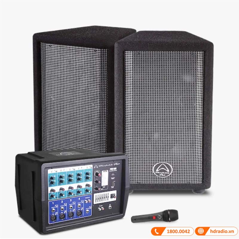 Mixer Wharfedale PMX 500, 5 kênh, EQ, USB-4