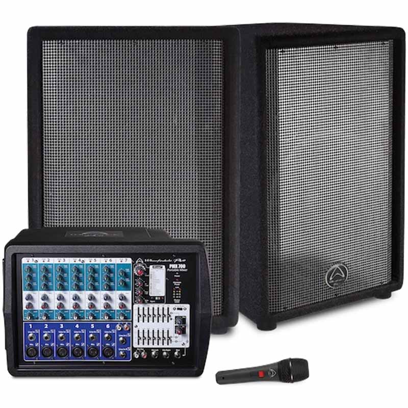 Mixer Wharfedale PMX 700, 7 kênh, EQ, USB-4